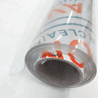 UV Resistant PVC Transparent Sheet Foil Super Clear 0.07mm - 0.75mm Thickness